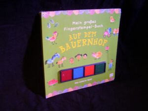 Fingerstempel-Buch "Auf dem Bauernhof"